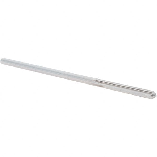 Alvord Polk - 0.1805" High Speed Steel 6 Flute Chucking Reamer - Straight Flute, 0.1755" Straight Shank, 1-1/8" Flute Length, 4-1/2" OAL - Americas Industrial Supply