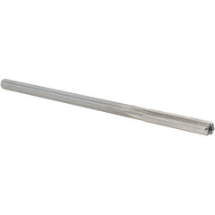 Alvord Polk - 0.2555" High Speed Steel 6 Flute Chucking Reamer - Straight Flute, 0.2405" Straight Shank, 1-1/2" Flute Length, 6" OAL - Americas Industrial Supply