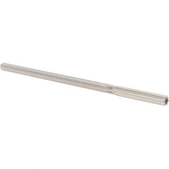 Alvord Polk - 0.271" High Speed Steel 6 Flute Chucking Reamer - Straight Flute, 1/4" Straight Shank, 1-1/2" Flute Length, 6" OAL - Americas Industrial Supply