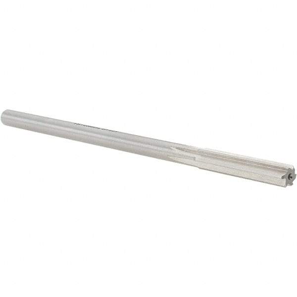 Alvord Polk - 0.308" High Speed Steel 6 Flute Chucking Reamer - Straight Flute, 0.2792" Straight Shank, 1-1/2" Flute Length, 6" OAL - Americas Industrial Supply