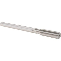 Alvord Polk - 0.685" High Speed Steel 8 Flute Chucking Reamer - Straight Flute, Straight Shank - Americas Industrial Supply