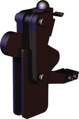 De-Sta-Co - 5,058 Lb Holding Capacity, Vertical Handle, Manual Hold Down Toggle Clamp - 200° Bar Opening, Weldable Base, Oxide Finish, Forged Alloy Steel - Americas Industrial Supply