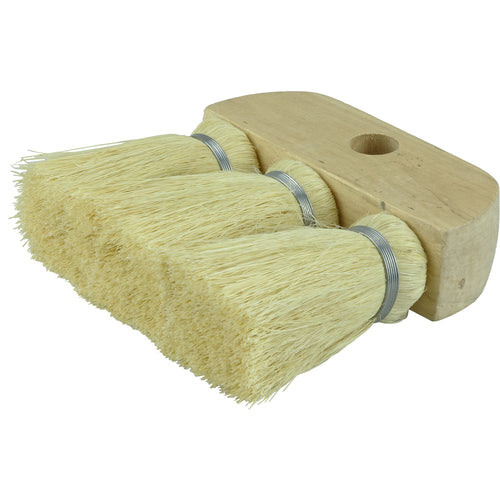 6-1/4″ 3-Knot Roof Brush, White Tampico Fill - Americas Industrial Supply