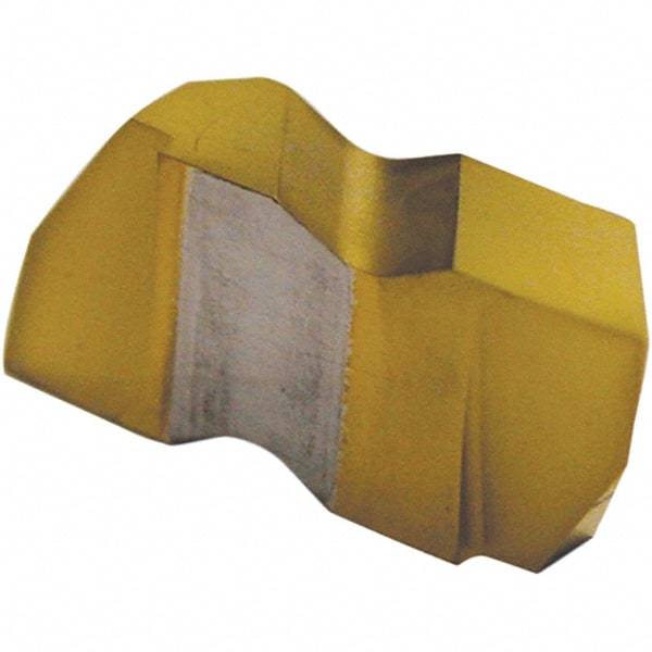 Tool-Flo - FLTB3 Grade AC50C, Internal/External American Standard Buttress Threading Insert - 8 to 16 TPI Ext Pitch, Left Hand Insert, AlTiN Finish, Carbide - Americas Industrial Supply