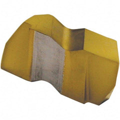 Tool-Flo - FLTB3 Grade AC50C, Internal/External American Standard Buttress Threading Insert - 8 to 16 TPI Ext Pitch, Left Hand Insert, AlTiN Finish, Carbide - Americas Industrial Supply