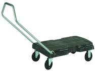 Triple® Trolley, Standard Duty with Handle - 5" dia x 7/8" casters -- Sturdy foam deck - Americas Industrial Supply