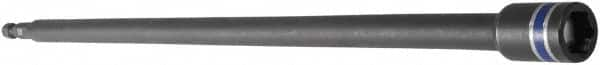 Irwin - 3/8" Magnetic Nutsetter - 1/4" Hex Drive, 12" OAL, 9/16" Socket Nose Diam - Americas Industrial Supply