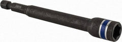 Irwin - 5/16" Magnetic Nutsetter - 1/4" Hex Drive, 4" OAL, 1/2" Socket Nose Diam - Americas Industrial Supply