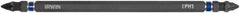 Irwin - #1 x #1 D/E Phillips Screwdriver Bit - 1/4" Hex Drive, 6" OAL - Americas Industrial Supply