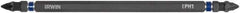 Irwin - #1 x #1 D/E Phillips Screwdriver Bit - 1/4" Hex Drive, 6" OAL - Americas Industrial Supply