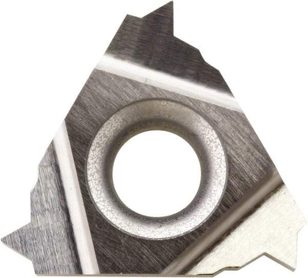 Kyocera - TNN32 Grade TC60, External NPT Threading Insert - 11-1/2 TPI Int Pitch, Right Hand Insert, Uncoated, Cermet - Americas Industrial Supply