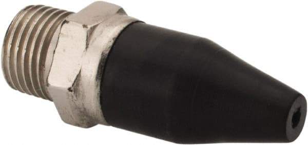 Value Collection - Blow Gun Non-Safety Nozzle - 1/8 NPSM, 1" Hose Length, Rubber - Americas Industrial Supply