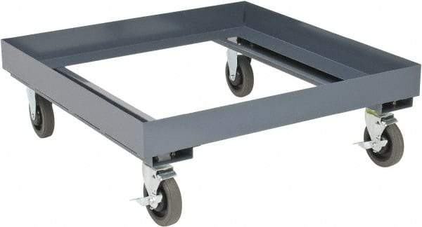 Value Collection - Gray, Polypropylene/Steel, Cabinet Caster/Bracket - For Use with WS-MH-CAB-004 - Americas Industrial Supply