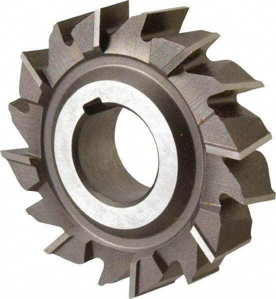 Keo - 3" Diam x 3/4" Width of Cut, 16 Teeth, High Speed Steel Side Milling Cutter - Staggered Teeth, Uncoated - Americas Industrial Supply