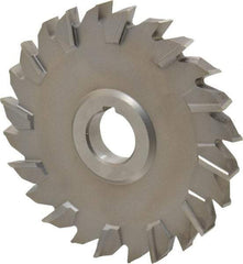 Keo - 5" Diam x 1/2" Width of Cut, 24 Teeth, High Speed Steel Side Milling Cutter - Staggered Teeth, Uncoated - Americas Industrial Supply