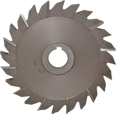 Keo - 6" Diam x 5/16" Width of Cut, 24 Teeth, High Speed Steel Side Milling Cutter - Staggered Teeth, Uncoated - Americas Industrial Supply