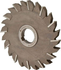 Keo - 6" Diam x 7/16" Width of Cut, 24 Teeth, High Speed Steel Side Milling Cutter - Staggered Teeth, Uncoated - Americas Industrial Supply