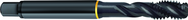 9/16-18 H3 3-Flute HSS-E Semi-Bottoming 40 degree Spiral Flute Tap-Steam Oxide - Americas Industrial Supply