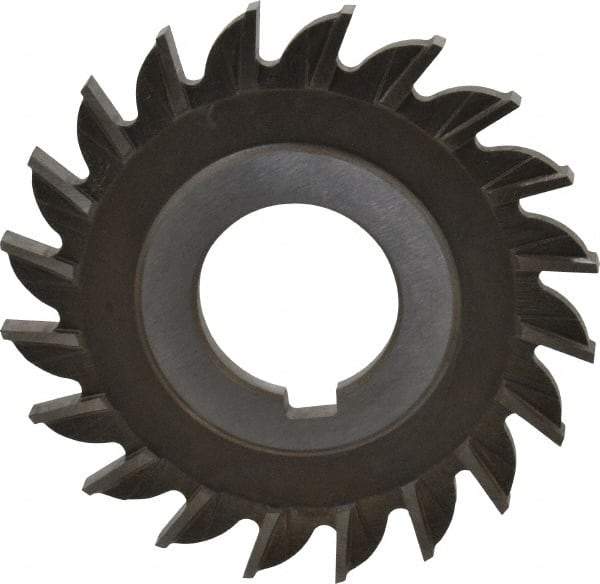 Keo - 3" Diam x 3/16" Width of Cut, 20 Teeth, High Speed Steel Side Milling Cutter - Straight Teeth, Uncoated - Americas Industrial Supply