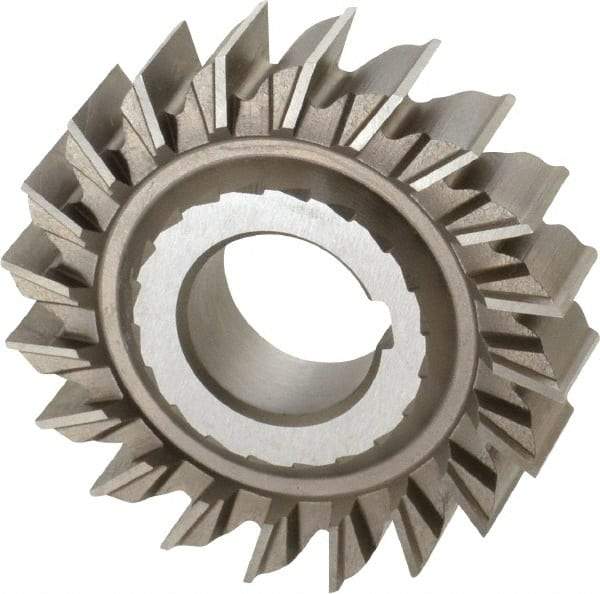 Keo - 3" Diam x 3/4" Width of Cut, 20 Teeth, High Speed Steel Side Milling Cutter - Straight Teeth, Uncoated - Americas Industrial Supply