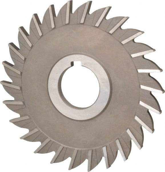 Keo - 5" Diam x 1/4" Width of Cut, 26 Teeth, High Speed Steel Side Milling Cutter - Straight Teeth, Uncoated - Americas Industrial Supply