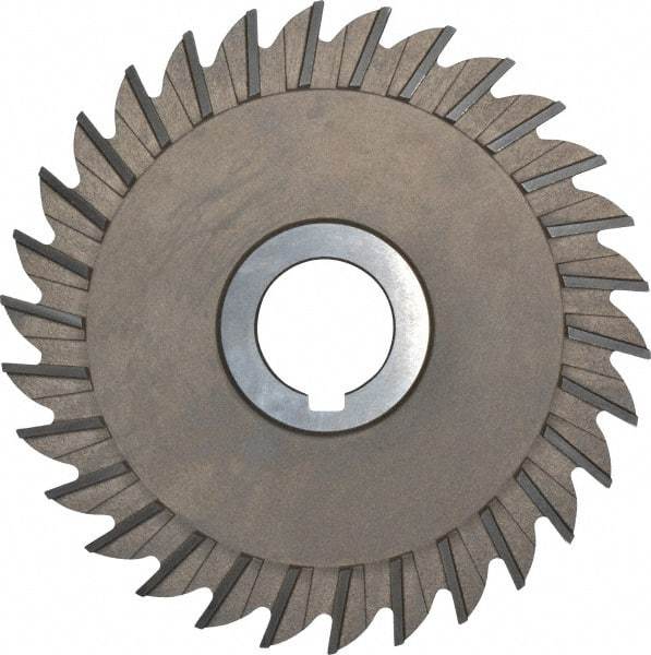 Keo - 6" Diam x 5/16" Width of Cut, 30 Teeth, High Speed Steel Side Milling Cutter - Straight Teeth, Uncoated - Americas Industrial Supply