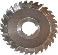 Keo - 4" Blade Diam x 5/32" Blade Thickness, 1" Hole, 32 Teeth, High Speed Steel Side Chip Saw - Staggered Tooth, Arbor Connection, Right Hand Cut, Uncoated - Americas Industrial Supply