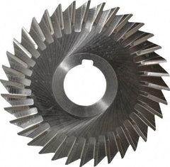 Keo - 4" Blade Diam x 1/16" Blade Thickness, 1" Hole, 36 Teeth, High Speed Steel Side Chip Saw - Straight Tooth, Arbor Connection, Right Hand Cut, Uncoated, with Keyway - Americas Industrial Supply