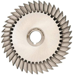 Keo - 6" Blade Diam x 3/32" Blade Thickness, 1" Hole, 42 Teeth, High Speed Steel Side Chip Saw - Straight Tooth, Arbor Connection, Right Hand Cut, Uncoated, with Keyway - Americas Industrial Supply