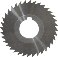 Keo - 3" Diam x 3/64" Blade Thickness x 1" Arbor Hole Diam, 36 Tooth Slitting and Slotting Saw - Arbor Connection, Right Hand, Uncoated, High Speed Steel, 10° Rake, Concave Ground - Americas Industrial Supply