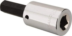 Paramount - 1/2" Drive, 5/8" Hex Bit Socket - 4" OAL, 2" Bit Length - Americas Industrial Supply