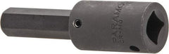 Paramount - 1/2" Drive, 14mm Impact Hex Bit Socket - 3-5/8" OAL - Americas Industrial Supply