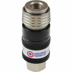 Coilhose Pneumatics - Pneumatic Hose Fittings & Couplings Type: Safety Coupler Thread Size: 0.25 - Americas Industrial Supply