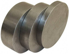 Made in USA - 4" Diam x 1-1/2" Long, 8620 Steel Round Rod - Cold Finish, Annealed, Steel - Americas Industrial Supply