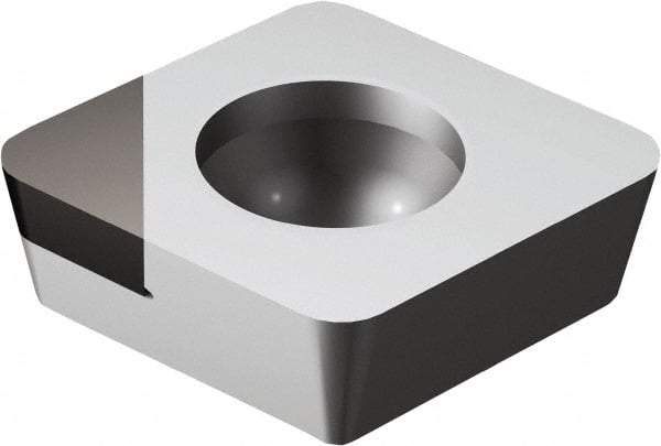 Sandvik Coromant - CCMW21.51 FP Grade CD10 Carbide Turning Insert - Uncoated, 80° Diamond, 1/4" Inscr Circle, 3/32" Thick, 1/64" Corner Radius - Americas Industrial Supply