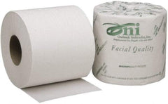 Ability One - 4" Sheet Width, Standard Roll Toilet Tissue - 550 Sheets per Roll, 2 Ply, White, Recycled Fiber - Americas Industrial Supply