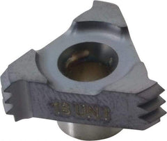 Carmex - C1818 Grade MT7, Internal UN Threading Insert - 18 TPI Int Pitch, TiAlN Finish - Americas Industrial Supply