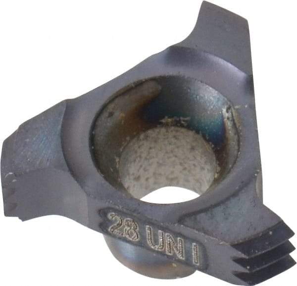 Carmex - C1228 Grade MT7, Internal UN Threading Insert - 28 TPI Int Pitch, TiAlN Finish - Americas Industrial Supply