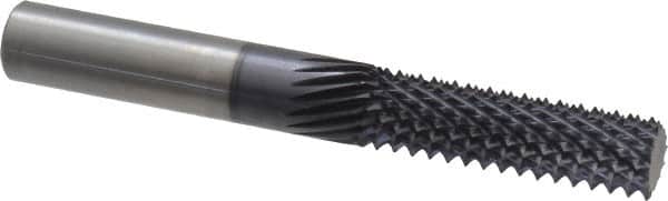 Onsrud - 1/2" Diam, 1-5/8" LOC, Plain End, Solid Carbide Diamond Pattern Router Bit - Right Hand Cut, 4" OAL, 1/2" Shank Diam, Use on Composites - Americas Industrial Supply