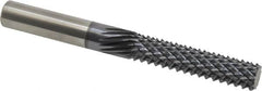 Onsrud - 3/8" Diam, 1-5/8" LOC, Plain End, Solid Carbide Diamond Pattern Router Bit - Right Hand Cut, 3-1/2" OAL, 3/8" Shank Diam, Use on Composites - Americas Industrial Supply