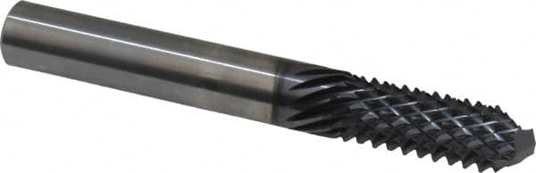 Onsrud - 3/8" Diam, 1" LOC, Drill Point End, Solid Carbide Diamond Pattern Router Bit - Right Hand Cut, 3" OAL, 3/8" Shank Diam, Use on Composites - Americas Industrial Supply