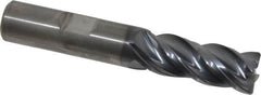 Kennametal - 1/2", 4 Flute, Solid Carbide, Corner Chamfer End Mill - 3" OAL, 1-1/4" LOC - Americas Industrial Supply