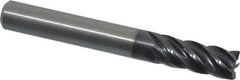 Kennametal - 5/16", 5 Flute, Solid Carbide, 0.015" Corner Radius End Mill - 2-1/2" OAL, 3/4" LOC - Americas Industrial Supply