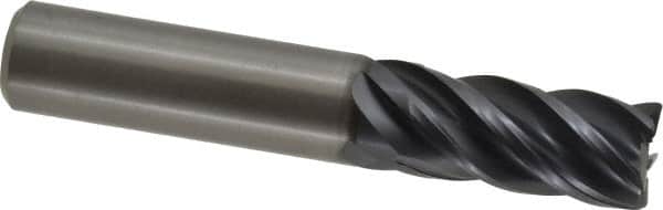 Kennametal - 16mm, 5 Flute, Solid Carbide, 0.75mm Corner Radius End Mill - 92mm OAL, 32mm LOC - Americas Industrial Supply