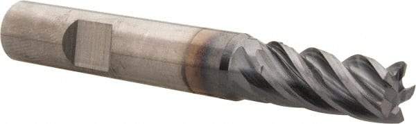 Kennametal - 9mm, 5 Flute, Solid Carbide, 0.5mm Corner Radius End Mill - 72mm OAL, 19mm LOC - Americas Industrial Supply