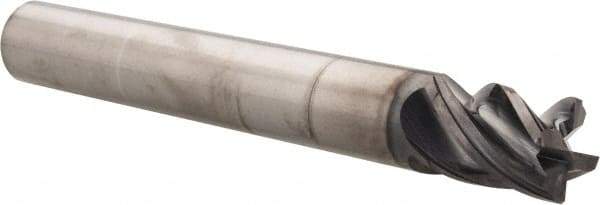 Kennametal - 3/4", 4 Flute, Solid Carbide, Corner Chamfer End Mill - 6" OAL, 1" LOC - Americas Industrial Supply