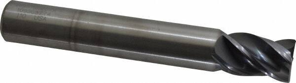 Kennametal - 3/4", 4 Flute, Solid Carbide, Corner Chamfer End Mill - 5" OAL, 1" LOC - Americas Industrial Supply