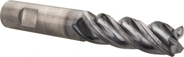 Kennametal - 3/4" Diam 4 Flute Solid Carbide 0.06" Corner Radius End Mill - Americas Industrial Supply