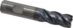 Kennametal - 3/4", 4 Flute, Solid Carbide, 0.03" Corner Radius End Mill - 4" OAL, 1-1/2" LOC - Americas Industrial Supply