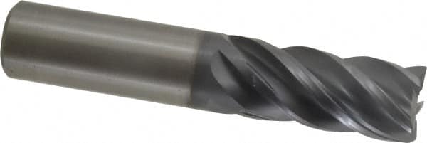 Kennametal - 20mm, 5 Flute, Solid Carbide, 0.75mm Corner Radius End Mill - 104mm OAL, 38mm LOC - Americas Industrial Supply